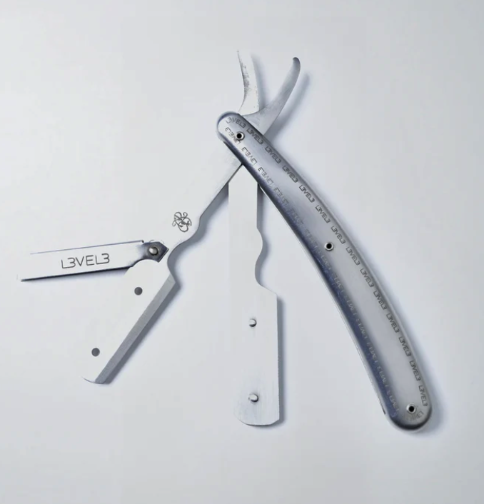 Butterfly Razor Silver
