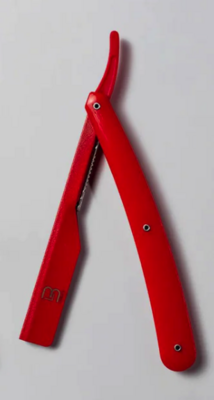Straight Razor Holder - Red