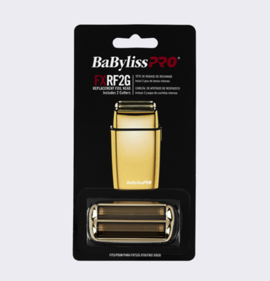 BABYLISSPRO REPLACEMENT FOILS &amp; CUTTER FOR FOILFX02 (GOLD)