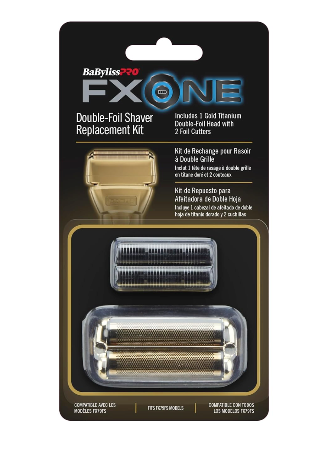 FXONE Double Foil Shaver Replacement Foil and Cutters