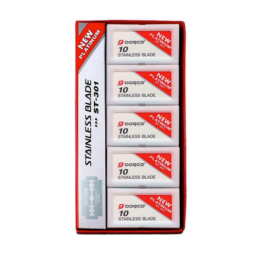 Dorco Platinum Red Razor Blades 5PK