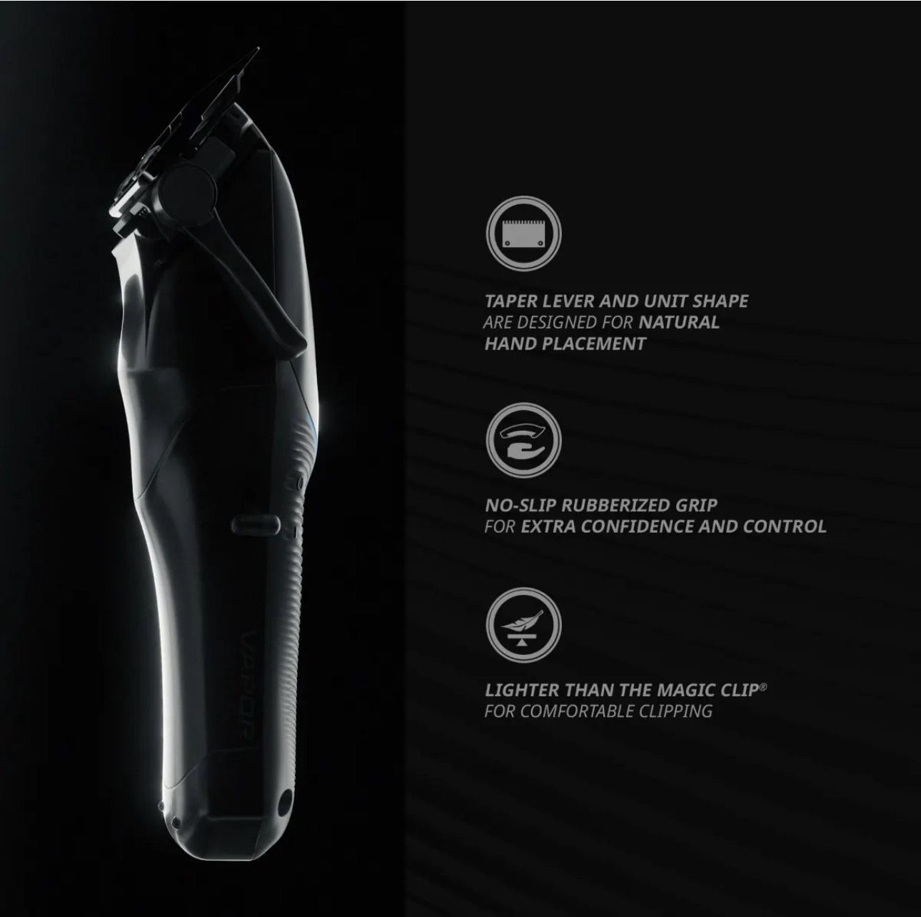 ウォール(ヴェイパー)バリカン　Wahl Vapor Clipper VAPOR Wahl Vapor LE Cordless Clipper - Barber Salon Supply