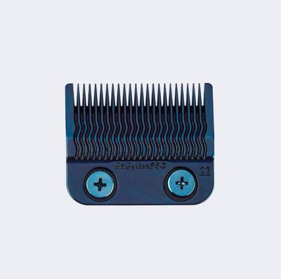 BLUE TITANIUM METAL-INJECTION MOLDED (MIM) PRECISION FADE BLADE