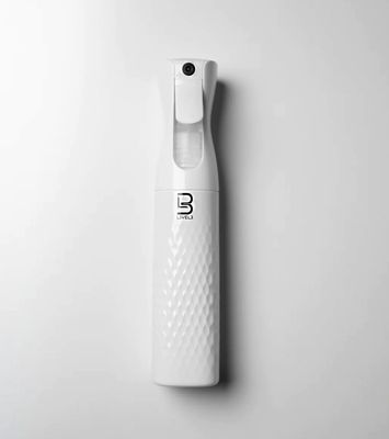 L3VEL3 Beveled Spray Bottle White