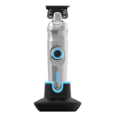 GAMMA+ CYBORG PROFESSIONAL METAL HAIR TRIMMER WITH DIGITAL BRUSHLESS MOTOR