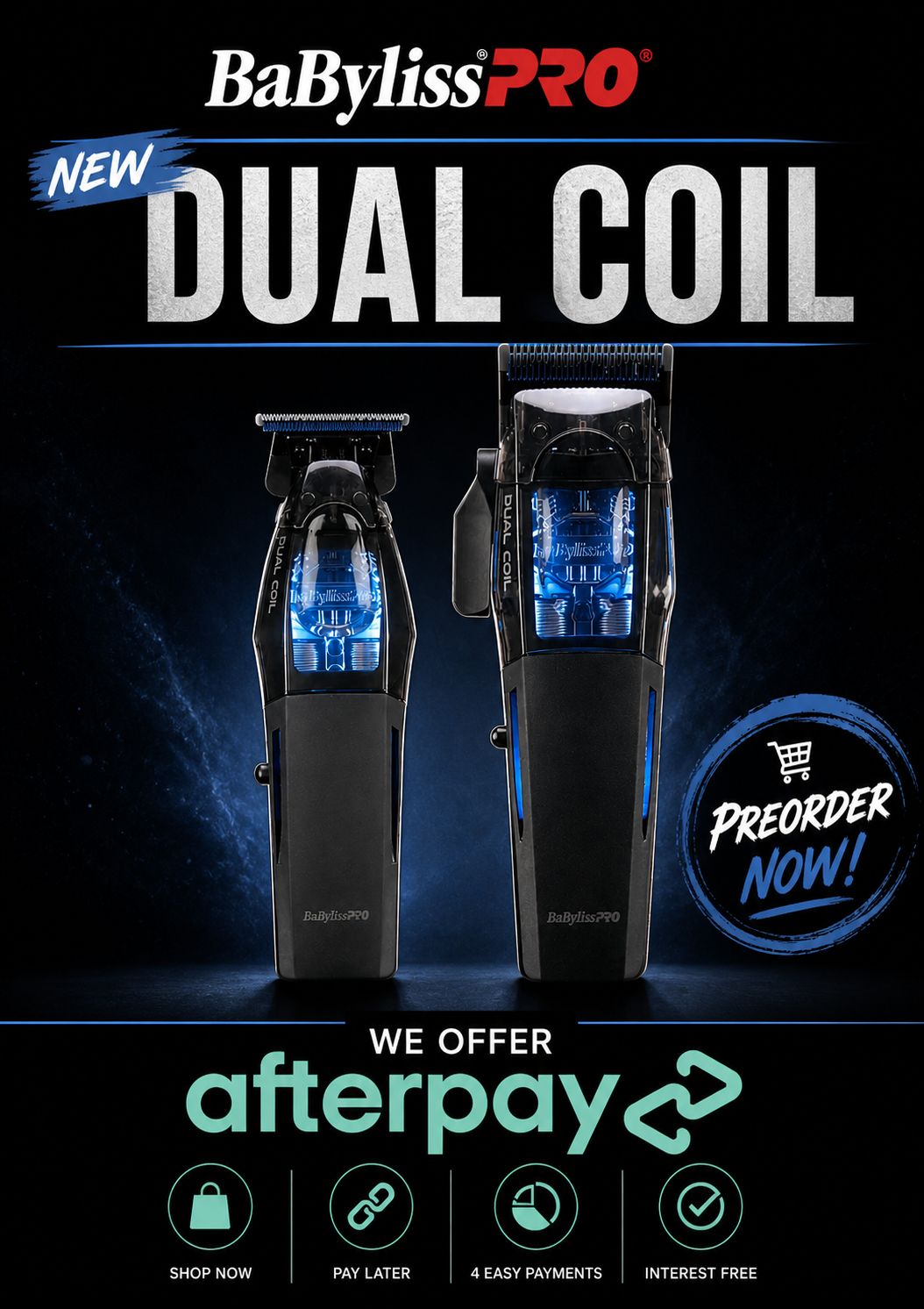 Babyliss Dual Coil Clipper &amp; Trimmer Bundle