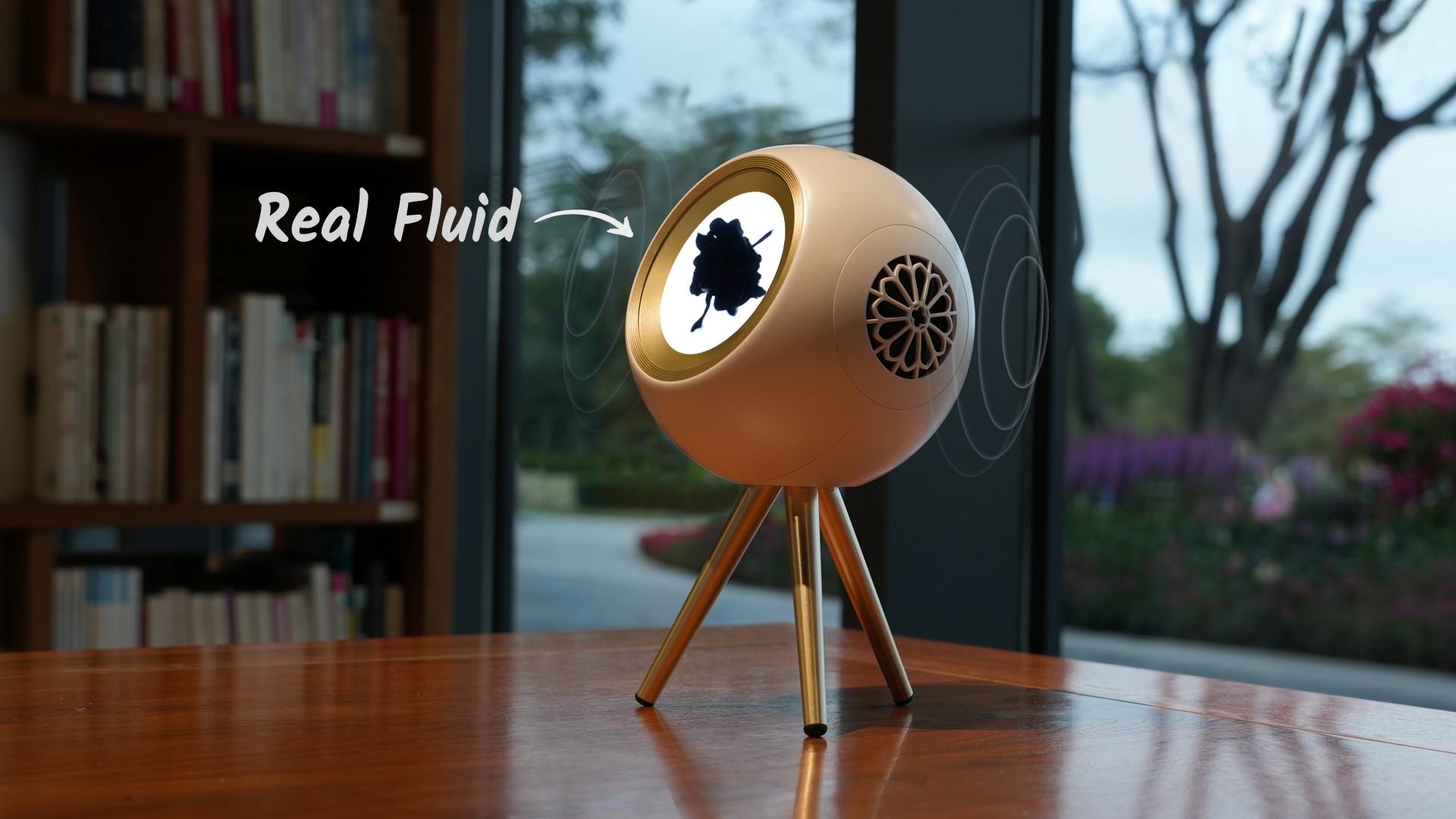 SPIROK STAR ferrofluid speaker