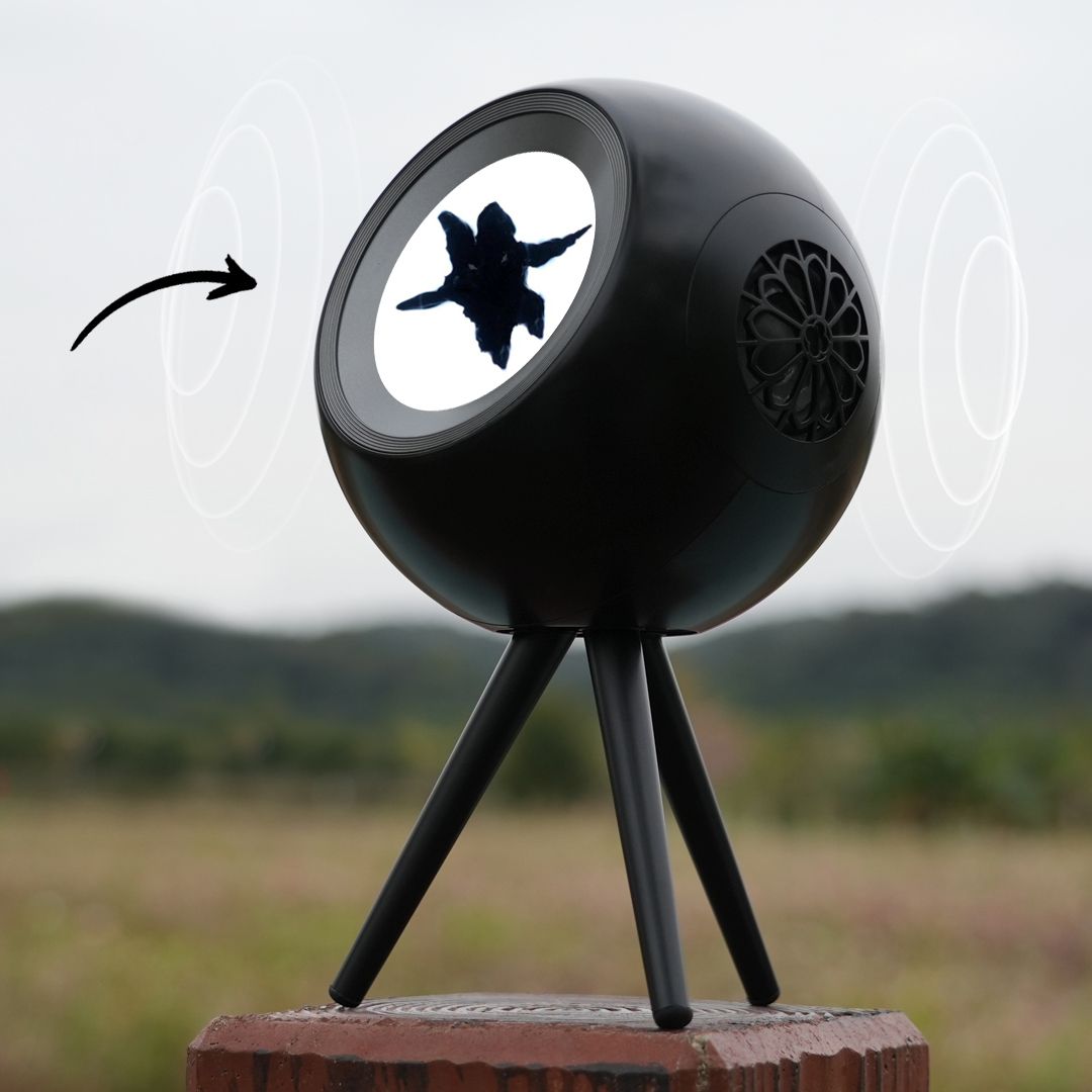 SPIROK STAR ferrofluid speaker