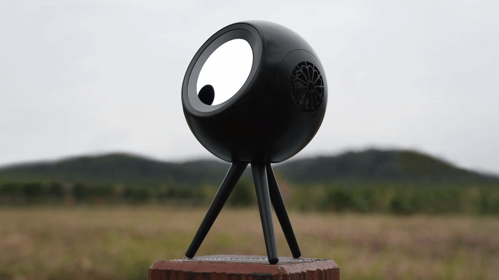SPIROK STAR ferrofluid speaker