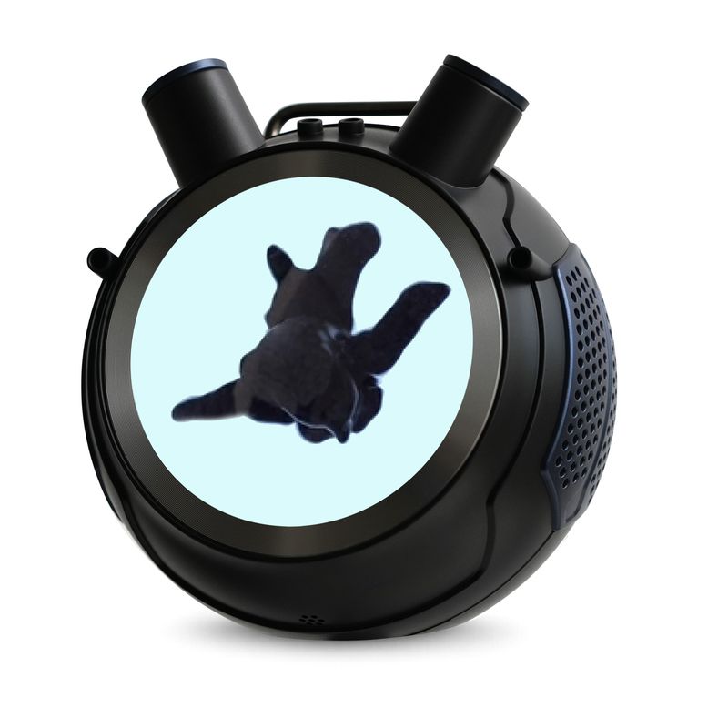 spirok ROBO with mecha stand 磁性流体 SPIROK ROBO: Magnetic Art Display with Ferrofluid Dancing
