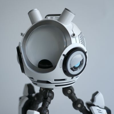 spirok ROBO with mecha stand 磁性流体 SPIROK Mecha Stand: for ROBO and BALL