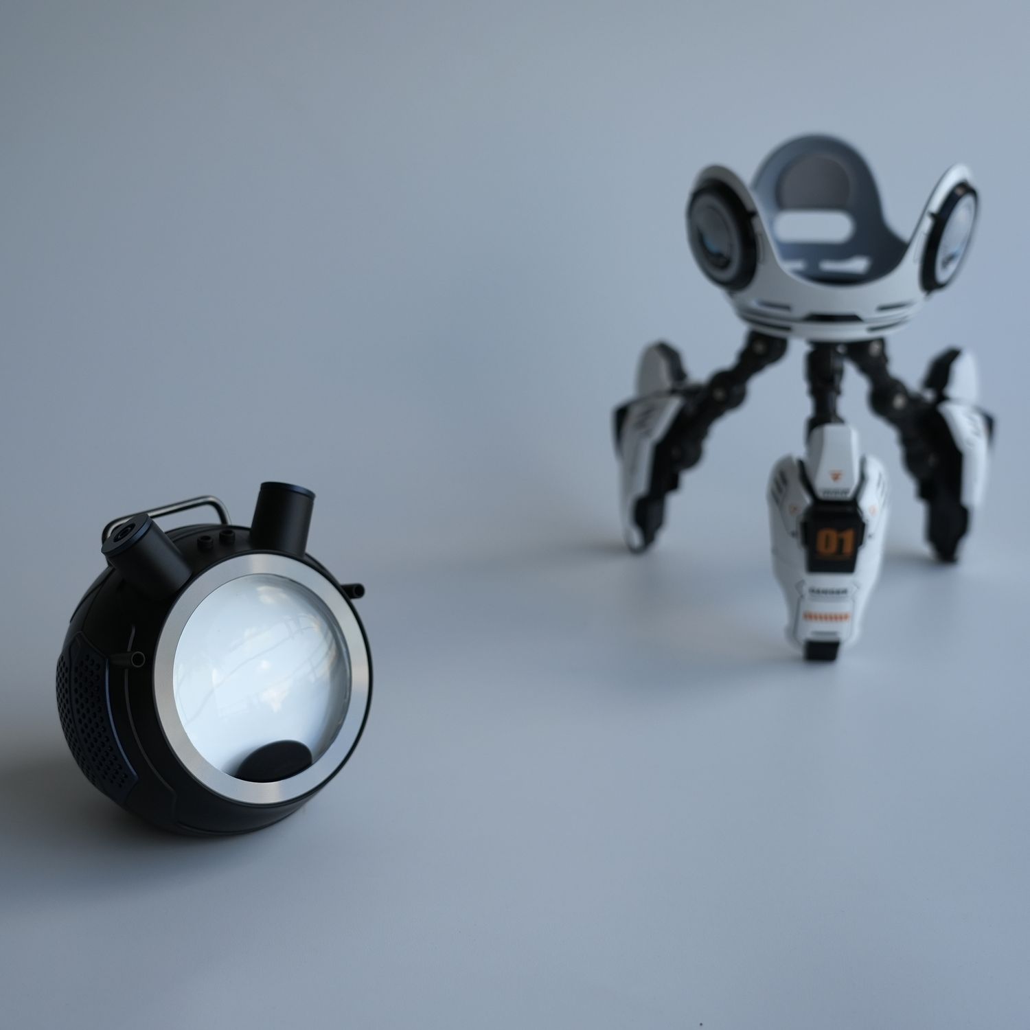 SPIROK ROBO with Mecha Stand