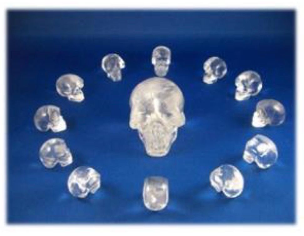 Le Reiki des 13 Crânes de Cristal