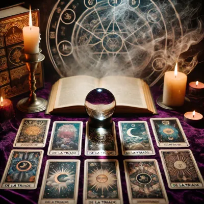 Offrez-vous une Guidance Unique avec l’Oracle de la Triade ( 12 cartes )
