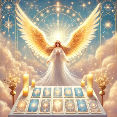 Guidance profonde avec le tarot des anges ( 10 cartes )