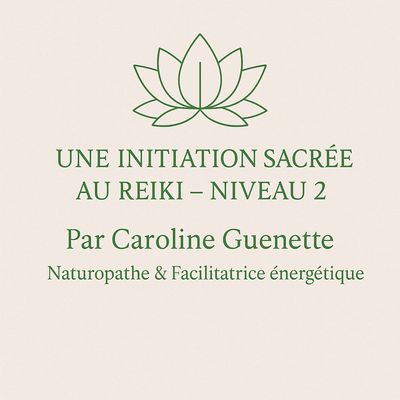 Reiki Usui Niveau 2