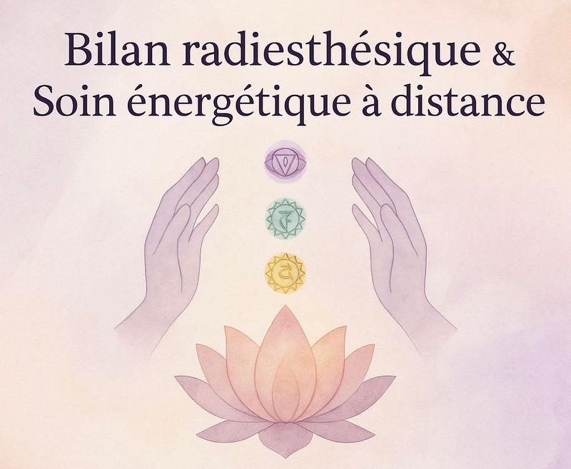 Bilan radiesthésique avec soin énergétique à distance
