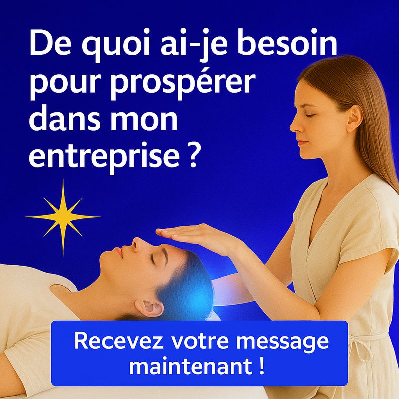 🎁 Guidance Spéciale : De quoi ai-je besoin pour prospérer dans mon entreprise ?