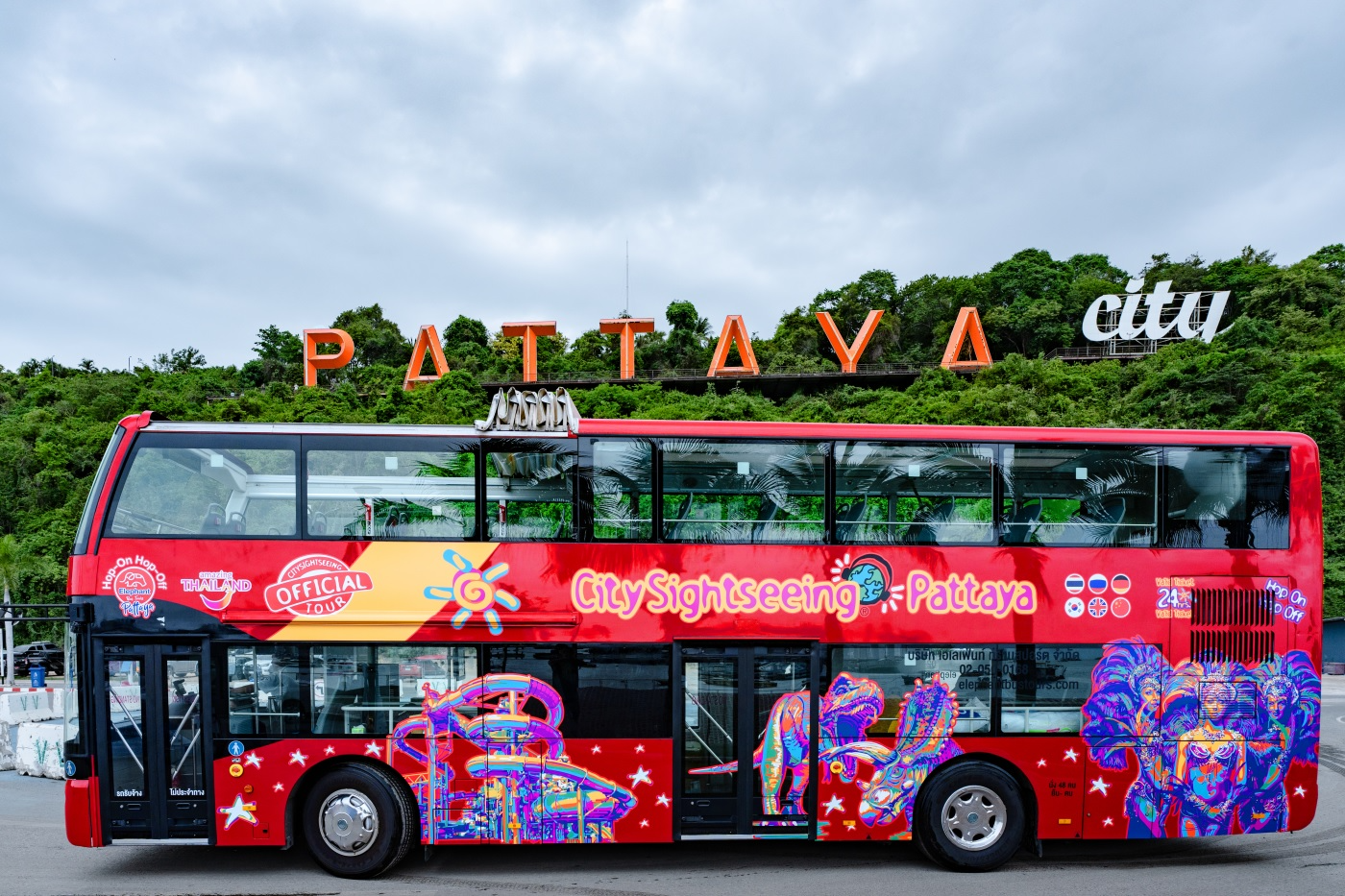 Pattaya Hop-On Hop-Off Bus Tour by Elephant Bus Tours