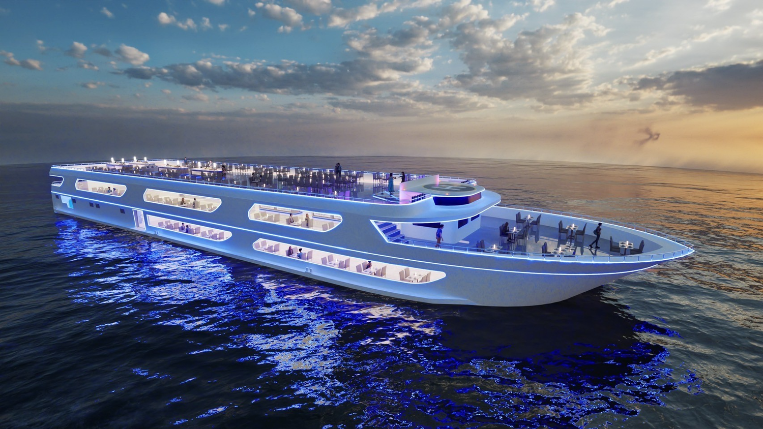 The Luxury White SUNSET CRUISE - Asiatique Pier