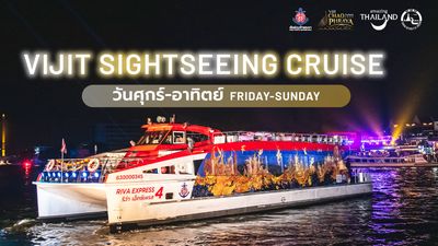 VIJIT SIGHTSEEING CRUISE 2025 - Chao Phraya River