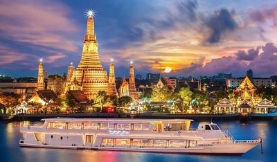 CHAO PHRAYA PRINCESS Sunset Cruise ICONSIAM/ASIATIQUE PIER (17:00-18:30)