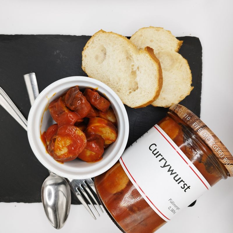 Currywurst-Topf