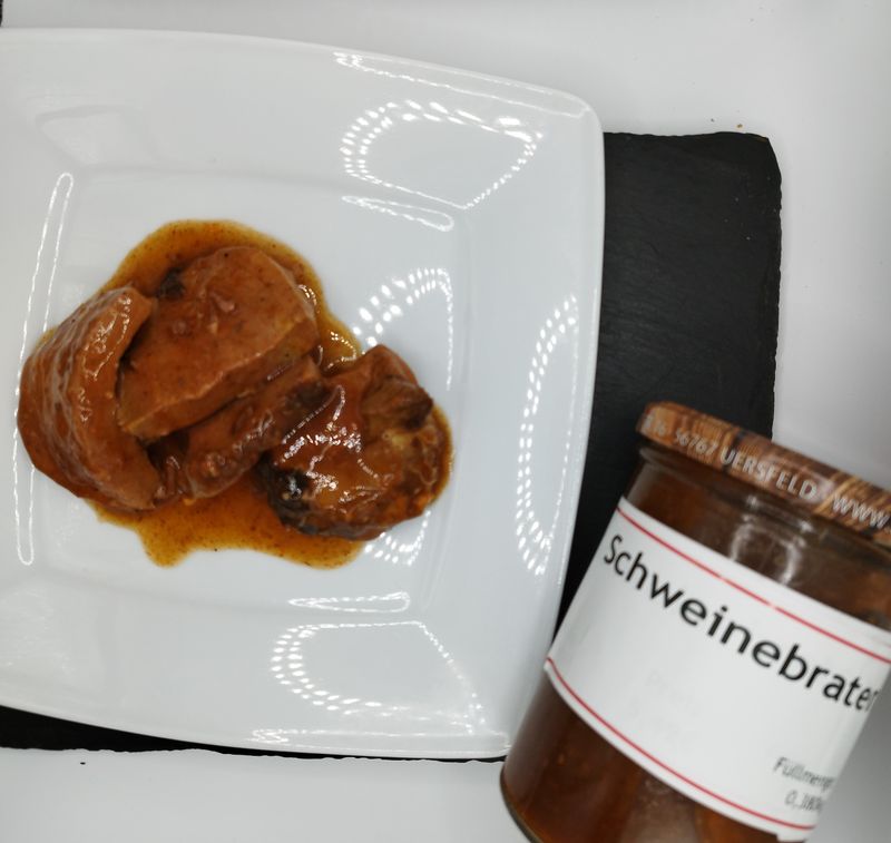 Schweinebraten mit Soße