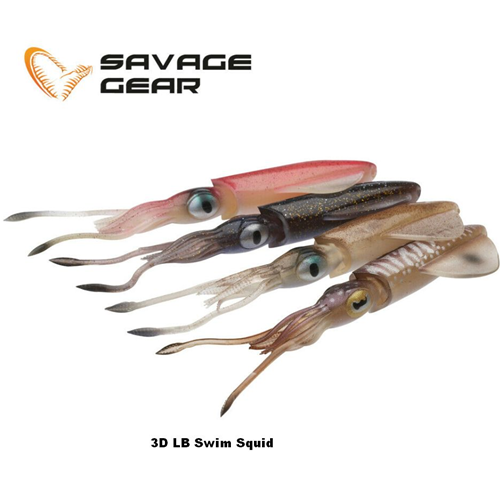 Savage Gear 3D Swim Squid 18 cm 32 gr 2pcs