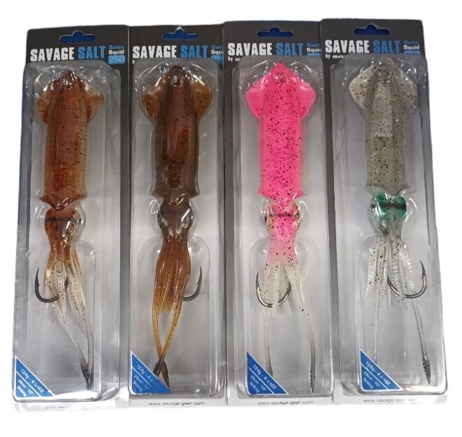 Savage Gear Salt 3D Swim Squid 126 gr 260 mm
