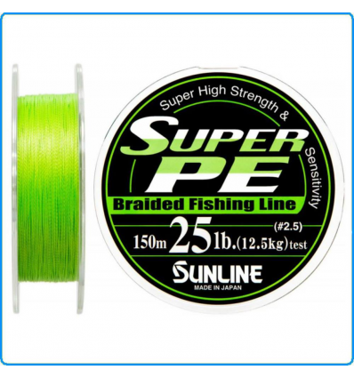 Sunline Super PE 150mt Dark Green/Light Green
