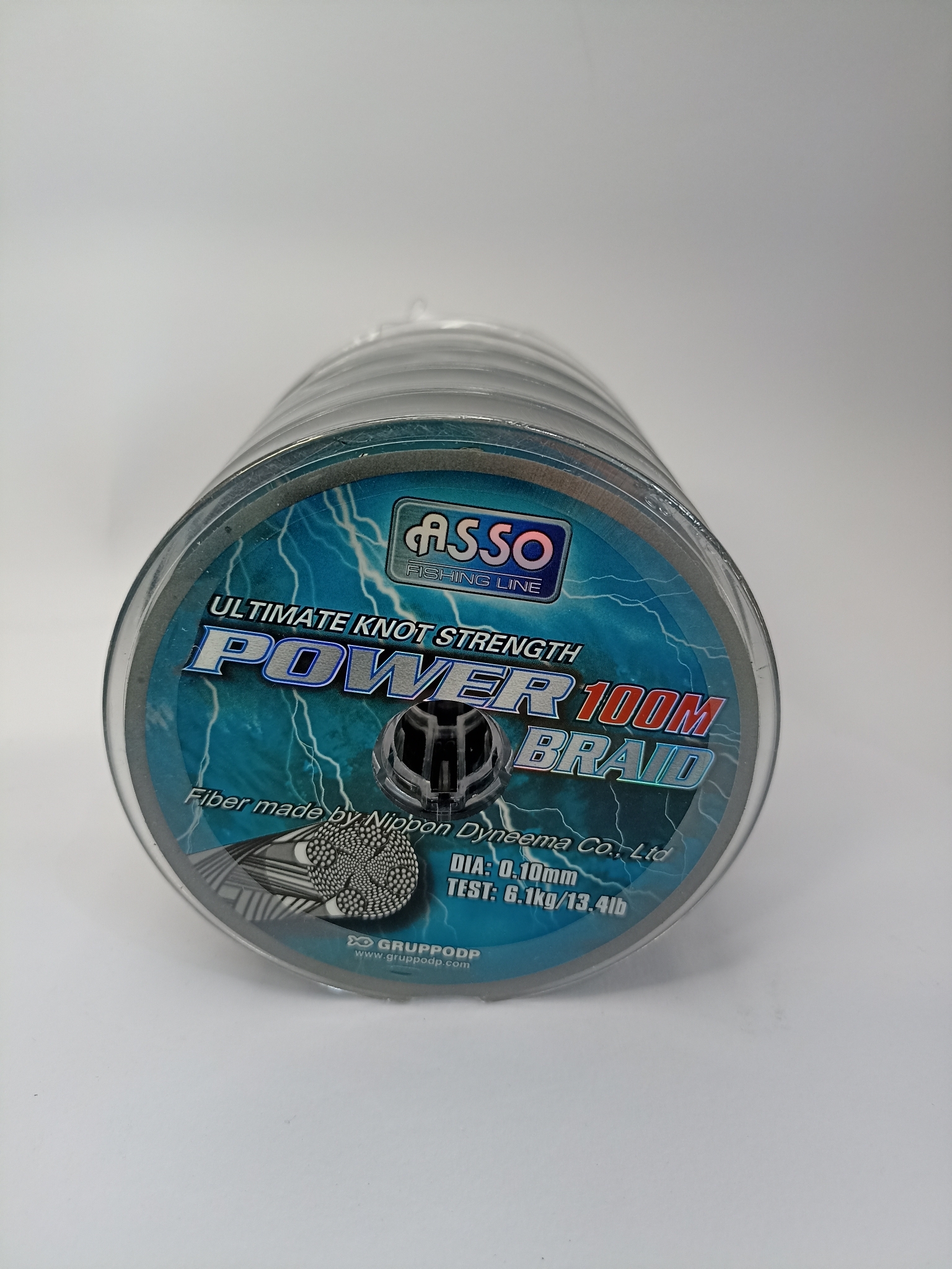 Asso Power Braid 4X 100mt. Silver