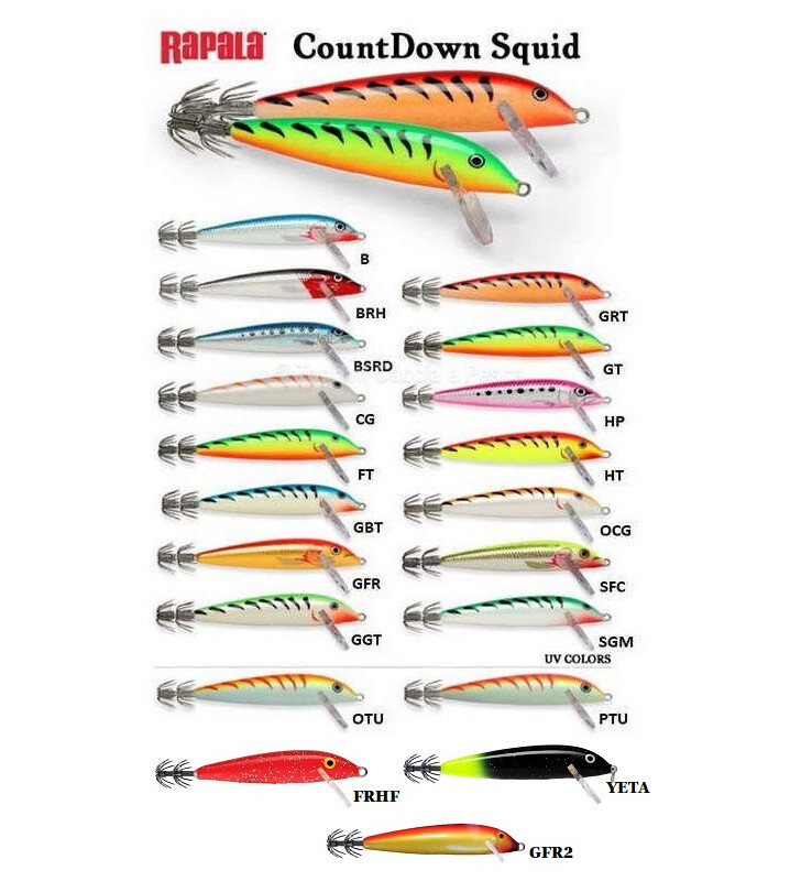 Rapala Countdown Squid 11cm