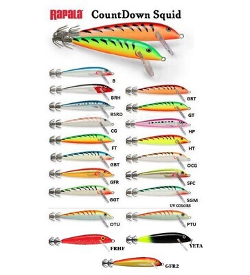 Rapala Countdown Squid 11cm