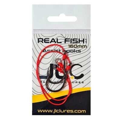 JLC Assist Hook 160mm Real Fish