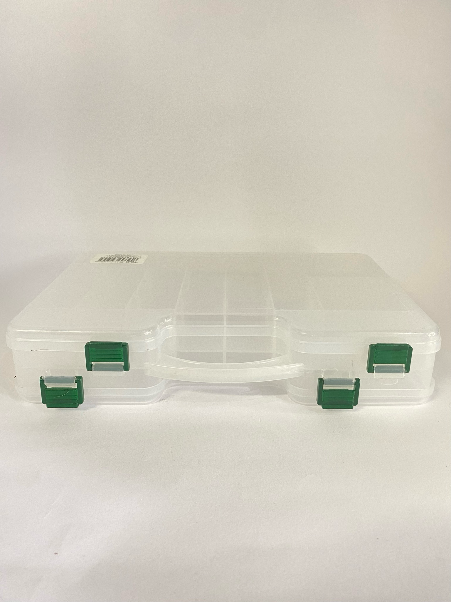 Valigetta Trasparente doppia con scompartimenti