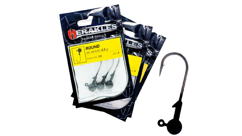 Herakles Rounds Jig Heads 3 Pcs