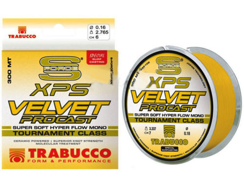 Trabucco XPS Velvet Procast 600mt giallo