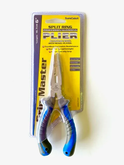 SureCatch Split Ring Plier 6"