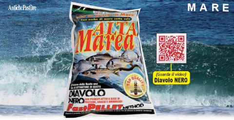 Antiche Pasture Alta Marea - Diavolo Nero Fast pellet con feromoni 1kg