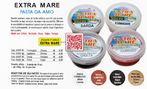 Pastella da innesco - Extra Mare - Formaggio 200gr