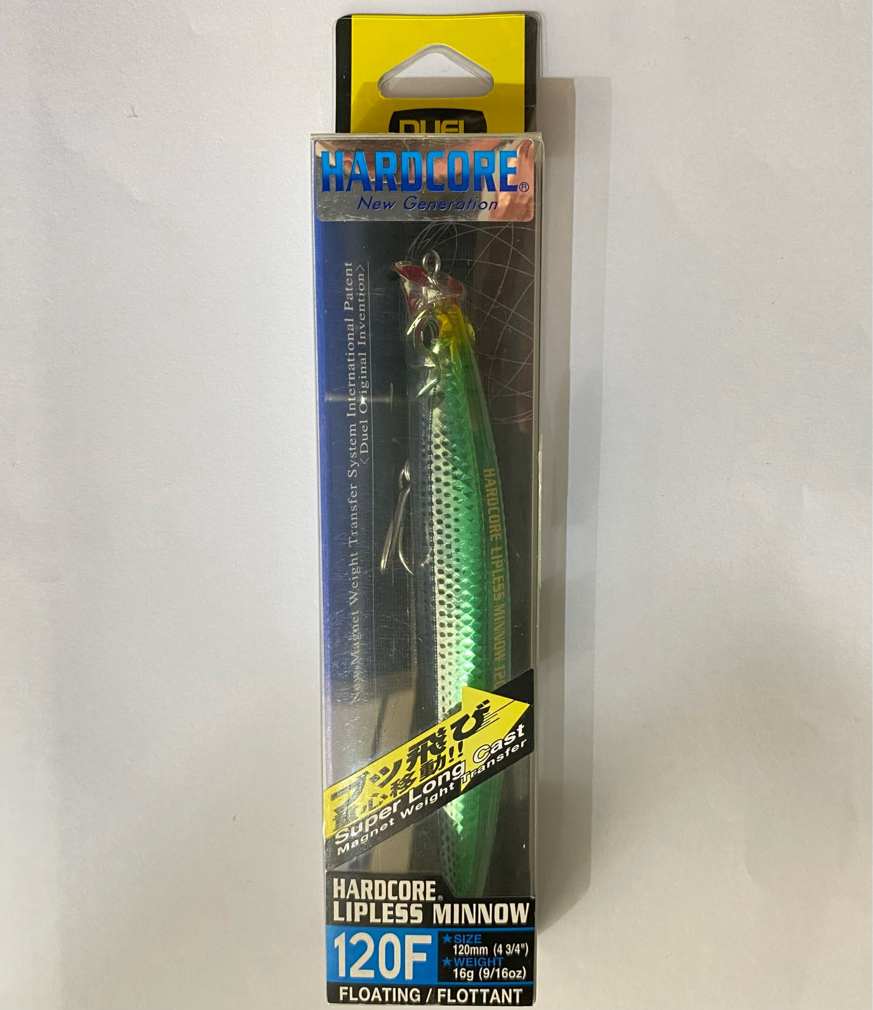 Duel Hardcore Minnow  - 12cm - 16gr - (Floating)