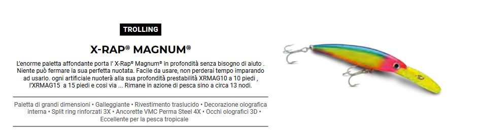 Rapala X-Rap Magnum 10 " - 11 cm - 22gr - (Floating)