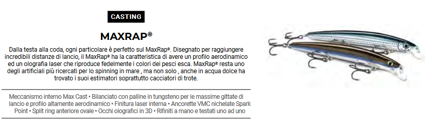 Rapala MAXRAP 15 - 15cm - 23g - Suspending