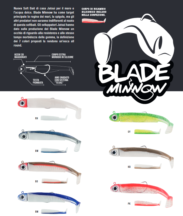 Jatsui Blade Minnow 9 cm - 14 gr