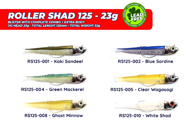 GT-BIO Roller Shad 125 23 gr