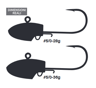 Decoy Salt Groove Heavy Head 2 Pcs