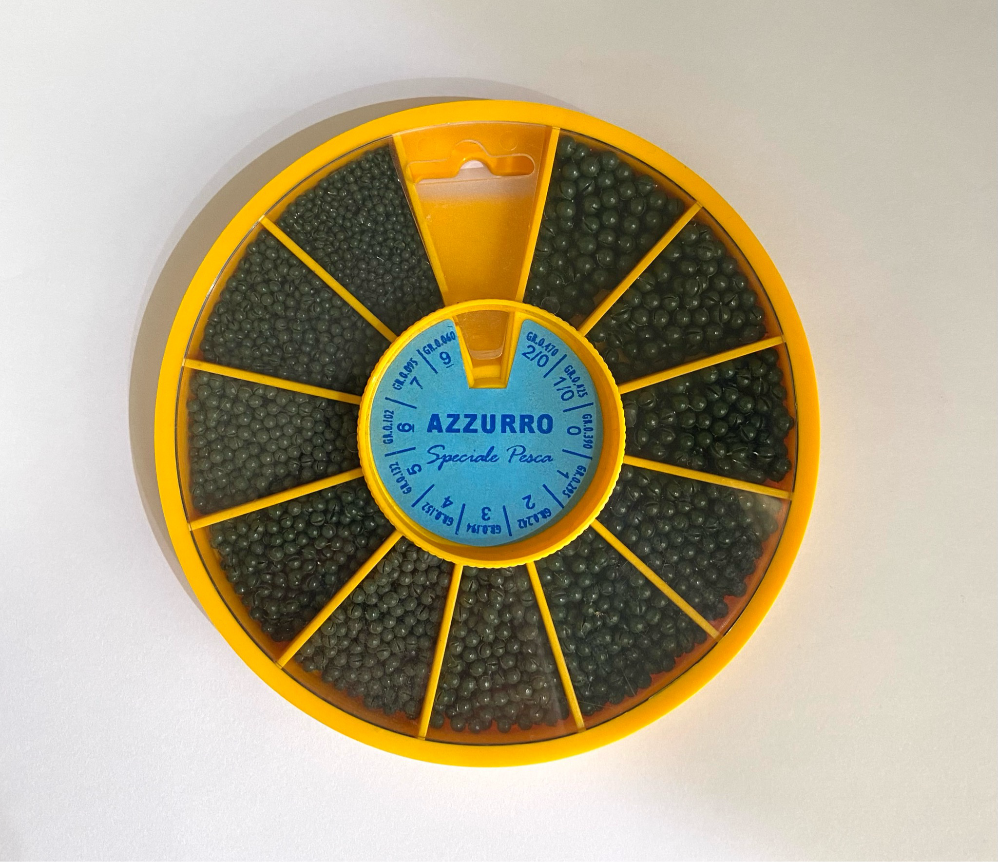 Azzurrro Mascotte Pallini spaccati