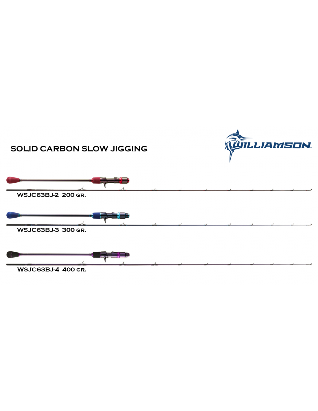 Williamson Solid Carbon SJ - Slow Jigging