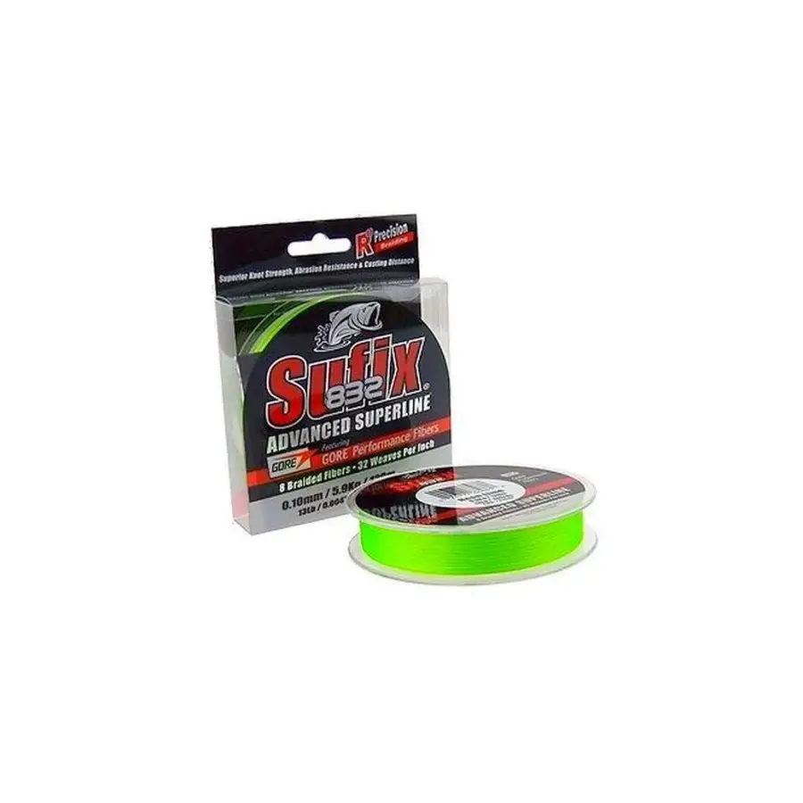 Sufix 832 250mt Neon lime